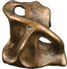 Abstrakt 2 - lifecast bronze sculpture