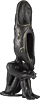Theos - bronze sculpture